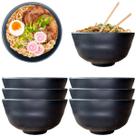 6 Tigelas Bowl De Melamina Toquio Sushi Ceviche Shimeji 500ml