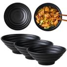 6 Tigelas Bowl Preto 1,3L Multiuso Cozinha Gourmet 6 Tigelas Bowl Preto 1,3L Multiuso Cozinha Gourmet