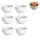 6 Tigelas Bowl Redonda Molheira Branca em Melamina 150ml 6 Tigelas Bowl Redonda Molheira Branca em Melamina 150ml