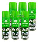 6 Tinta Spray Verde Kawasaki Colorart 300ml Moto Bicicleta