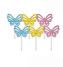 6 Topper Tag Docinho Doces Festa Borboletas Jardim Encantado EVA Glitter 10 cm Vivarte - Inspire sua Festa Loja 6 Topper Tag Docinho Doces Festa Borboletas Jardim Encantado EVA Glitter 10 cm Vivarte - Inspire sua Festa Loja