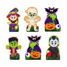 6 Totens de Mesa Display EVA Decoração Halloween Cute