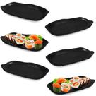 6 Travessa em Melamina p/ Restaurante Japones 29cm Atacado