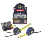 6 Trena Aço 7.5mx25mm Emborrachada C/ Trava Imã Profissional