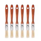 6 Trincha Pincel Verniz E Stain Atlas 1/2 Polegada 396