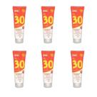 6 Un Creme Protetor Solar Uva Uvb Fator 30 Com Repelente de Insetos Luvex