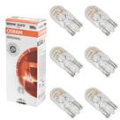 6 un Lâmpadas Pingão Especial Automotiva 5w 24v Ledvance Osram T10