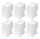 6 Un Módulo Interruptor Simples 10a/250v Fame Elegance