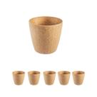 6 un Vaso plantas colmeia decorativo flores G MARROM CLARO