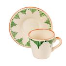 6 UN. Xícara Café Tropical