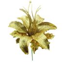 6 und Lirio flor natal Decoração Natalina brilho luxo 6 und Lirio flor natal Decoração Natalina brilho luxo