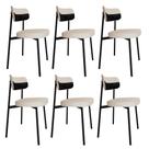 6 Unidades Cadeira Alloa fixa C/4 Pés 50 X 44,7 X 83,8 cm 6 Unidades Cadeira Alloa fixa C/4 Pés 50 X 44,7 X 83,8 cm