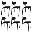 6 Unidades Cadeira Alloa fixa C/4 Pés 50 X 44,7 X 83,8 cm 6 Unidades Cadeira Alloa fixa C/4 Pés 50 X 44,7 X 83,8 cm