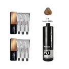 6 Unidades Coloração Vita Derm 7.0 + 1 Ox 20 Vol 900ml