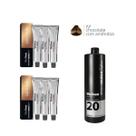 6 Unidades Coloração Vita Derm 7.7 + 1 Ox 20 Vol 900ml