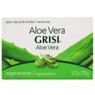 6 unidades de sabonete de Aloe Vera Grisi 100g em barras hidratantes