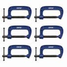 6 Unidades Grampo Tipo Sargento 4" - Guepar