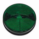 6 X Luz Lanterna Lateral 3led Bivolt Carreta/caminhão Randon 85mm Esmeralda (Verde)