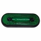 6 X Luz Lanterna Lateral 3led Facchini Carreta/caminhão Reboque Bivolt Esmeralda (Verde)