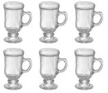 6 Xícaras Vidro Café Nespresso Dolce Gusto 115ml Caneca