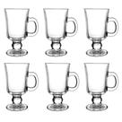 6 Xícaras Vidro Café Nespresso Dolce Gusto 220ml Caneca