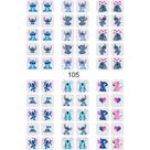 60 Adesivos de unha 3D Lilo Stitch COD S01