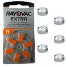 60 Baterias Pilhas P/ Aparelho Auditivo Rayovac Tamanho 13