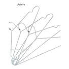 60 Cabides Prime Adulto Cromado Fabricante