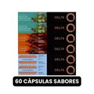 60 Cápsulas Delta Q Expresso Sortidas Kit Combo