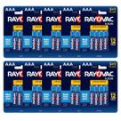 60 Pilhas Alcalina Rayovac AAA - 10 Cartelas
