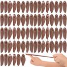 60 unidades KXCOFTXI Finger Slingshot Toy Poop Soft TPR