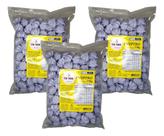 600 Mini Suspiros Premium Lembrancinha 3x170g Cor Lilás