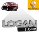 6001550573 - emblema da tampa traseira - para motor 1.6 - 2007 a 2014 - logan