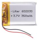 602030 3,7v 350mah 6mm X 20mm X 30mm 2 Fios