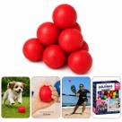 60x Bolinha Lisa Fisioterapia de Mãos Anti Stress Pet e Exercícios Frescobol