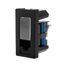 615047pt Modulo Rj45 Cat6 Pial Plus+ Legrand Preto