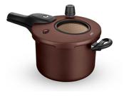6603 - panela de pressao c/ visor mta fechamento externo n20/4,5l chocolate