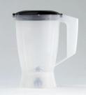 6807 - Copo Jarra compatível com liquidificador Walita RI7625/7630/7631/7636 Tampa Preta