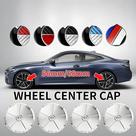68mm Tampa Do Cubo Do Centro Da Roda Do Carro Emblema Adesivos Para Bmw M Desempenho 1 3 5 7 Séries