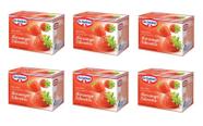 6un Chá Misto Morango Silvestre 10 Sachês - Dr. Oetker