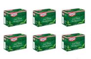 6un Chá Verde Tradicional 10 sachês cada - Dr. Oetker