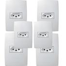 6un - Conjunto 4x2 Tomada 2P+T 10A Pialplus 615080