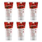 6UN Creme Depilatório Corporal Depilflax Morango 100G