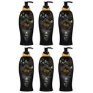 6UN Loção Hidratante Corporal Rosas Negras 300ml Davene