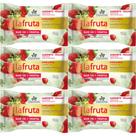 6UN Sabonete La Fruta Morango Barra Vegetal 150G Davene