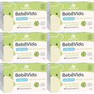 6UN Sabonete Vegetal Bebe Vida Cha de Camomila 90g Davene