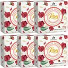 6UN Sabonete Vegetal Rosas Vermelhas 170G Davene