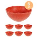 6un TIGELA 500ml BOWL CUMBUCA VASILHA SOPA CALDO VERMELHO 6un TIGELA 500ml BOWL CUMBUCA VASILHA SOPA CALDO VERMELHO
