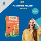 6x Amido de milho Livre de transgênia - Mano velho 200g