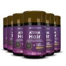 6x atena hair + ácido hialurônico 60 caps hf suplementos